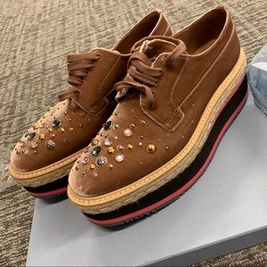 BNIB Prada platform Sz 39.5